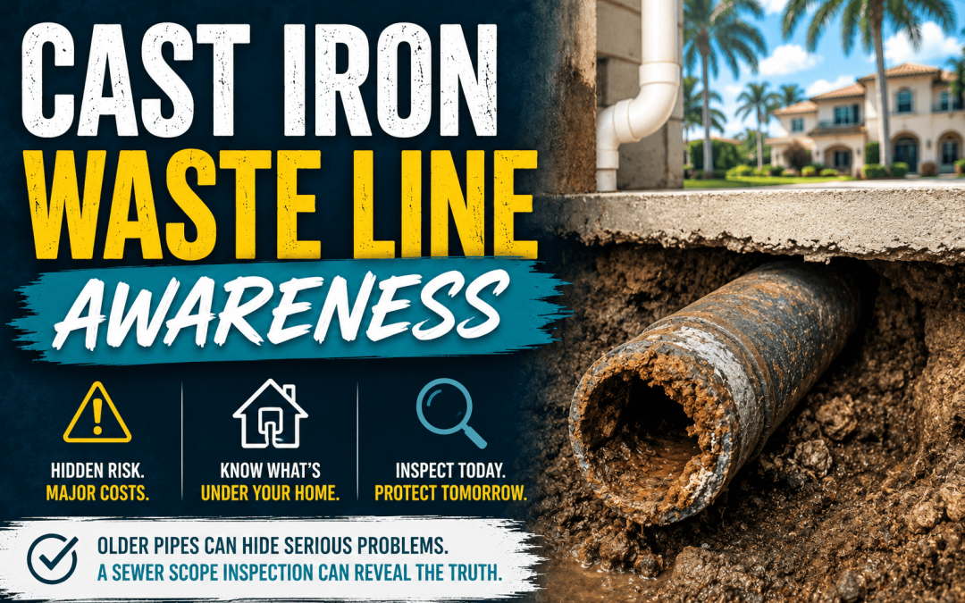 Cast Iron Waste Line Awareness